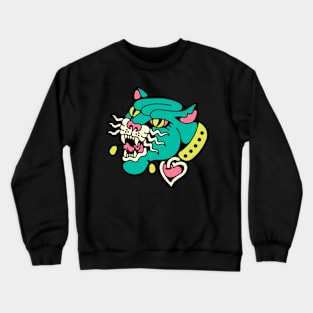 Panther heart Crewneck Sweatshirt